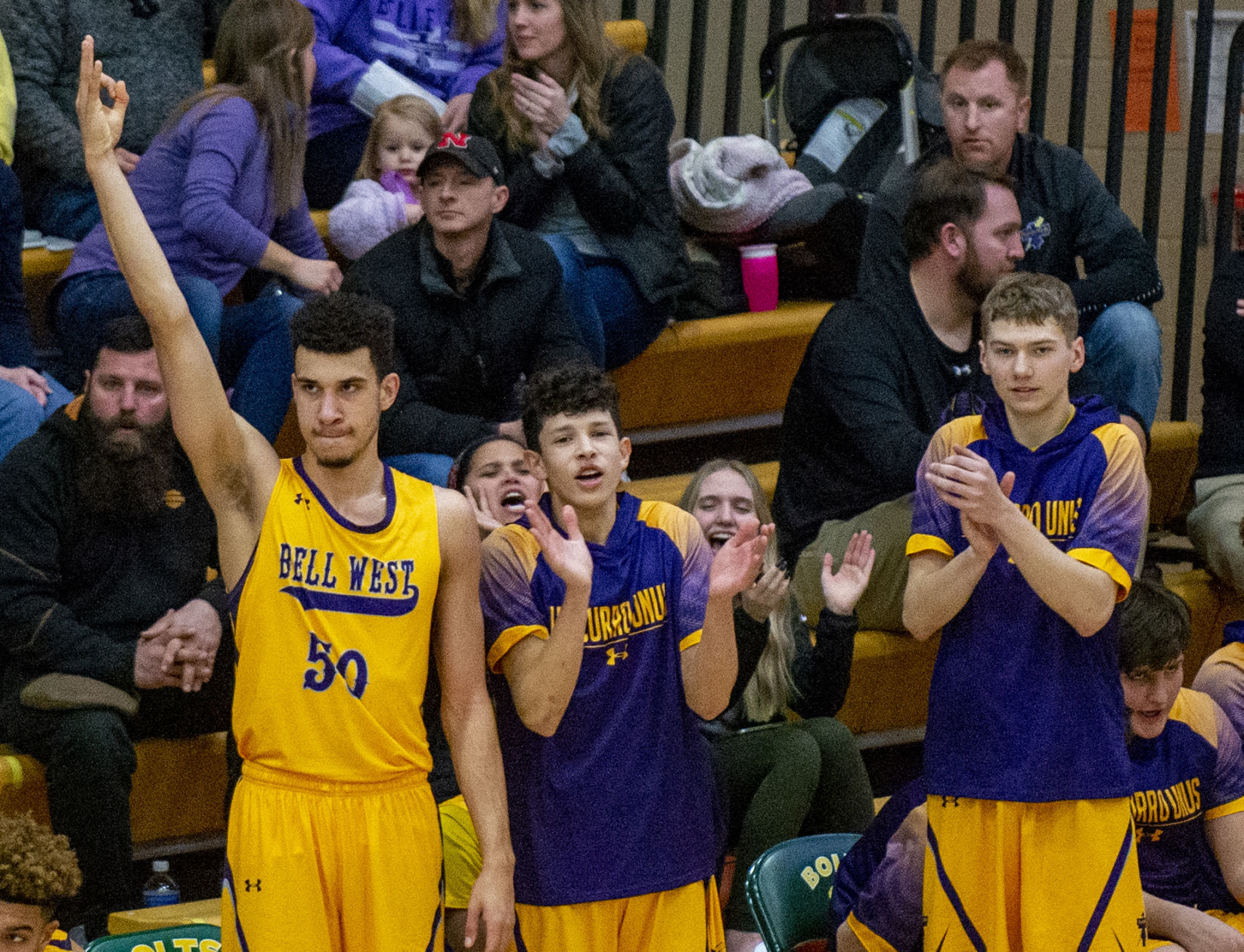 Bellevue West vs. Lincoln Pius X Basketball, 1.16